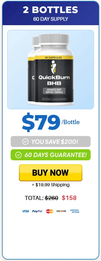 Buy QuickBurn BHB 1 Bottle